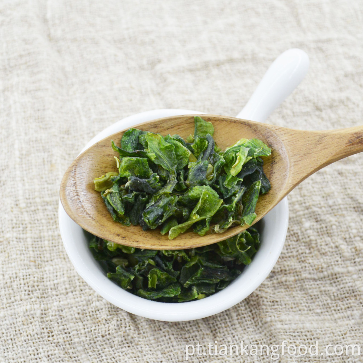 frozen and dried green beans